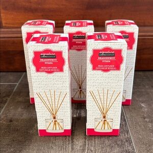 Lot of 5 Reed Diffusers Dragonfruit Pitaya